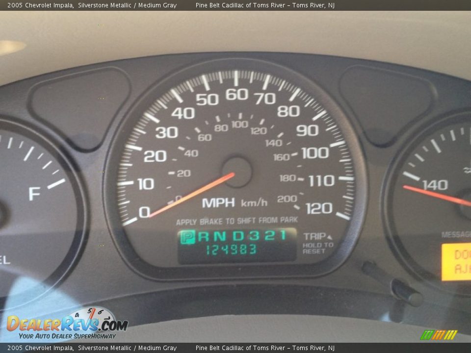 2005 Chevrolet Impala Silverstone Metallic / Medium Gray Photo #14