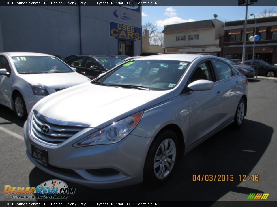 2011 Hyundai Sonata GLS Radiant Silver / Gray Photo #2