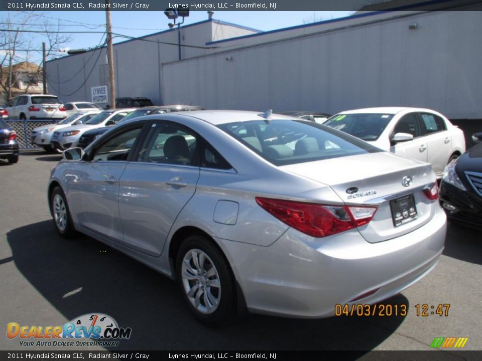 2011 Hyundai Sonata GLS Radiant Silver / Gray Photo #5