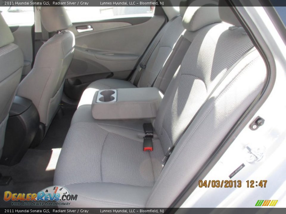 2011 Hyundai Sonata GLS Radiant Silver / Gray Photo #8