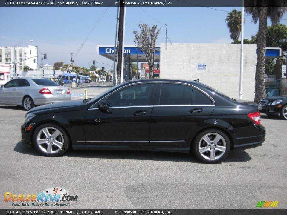 2010 Mercedes-Benz C 300 Sport 4Matic Black / Black Photo #1