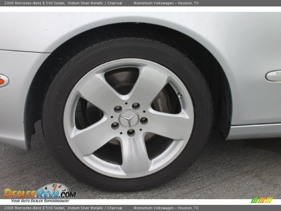 2006 Mercedes-Benz E 500 Sedan Iridium Silver Metallic / Charcoal Photo #4