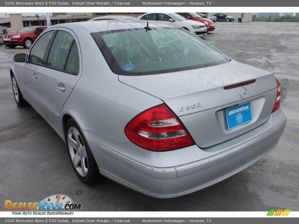 2006 Mercedes-Benz E 500 Sedan Iridium Silver Metallic / Charcoal Photo #6