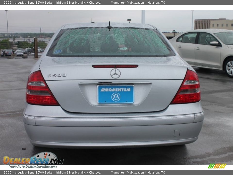 2006 Mercedes-Benz E 500 Sedan Iridium Silver Metallic / Charcoal Photo #7