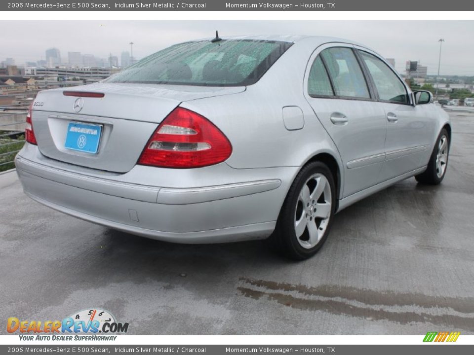 2006 Mercedes-Benz E 500 Sedan Iridium Silver Metallic / Charcoal Photo #8