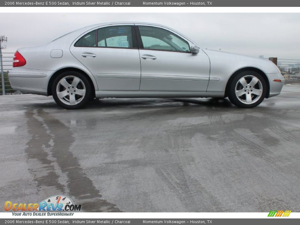 2006 Mercedes-Benz E 500 Sedan Iridium Silver Metallic / Charcoal Photo #9
