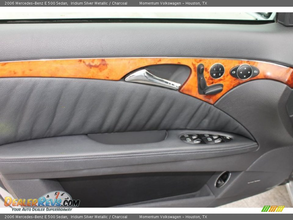 2006 Mercedes-Benz E 500 Sedan Iridium Silver Metallic / Charcoal Photo #10