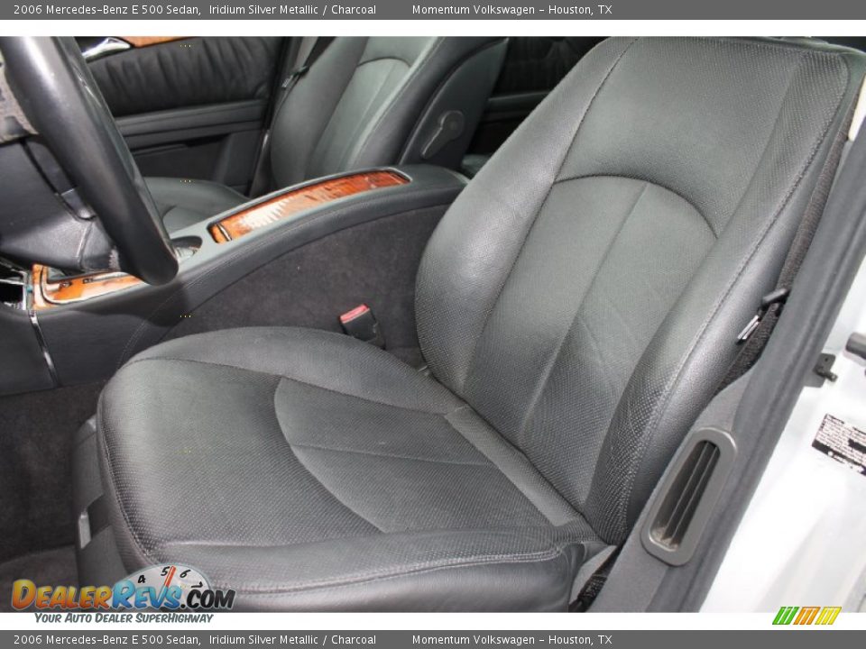 2006 Mercedes-Benz E 500 Sedan Iridium Silver Metallic / Charcoal Photo #14