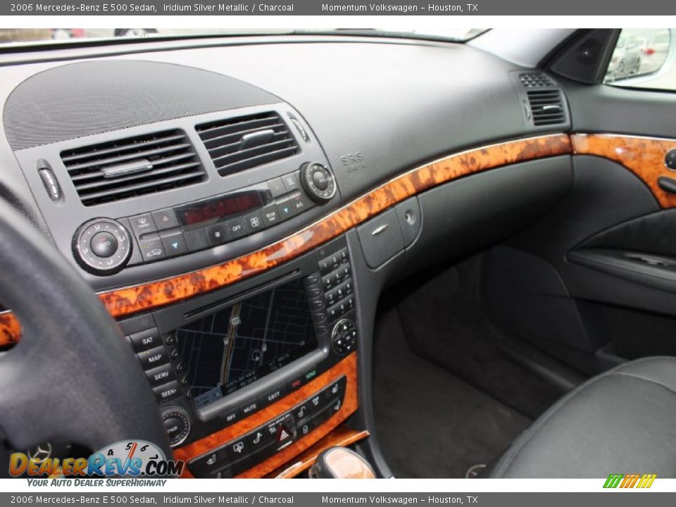 2006 Mercedes-Benz E 500 Sedan Iridium Silver Metallic / Charcoal Photo #15