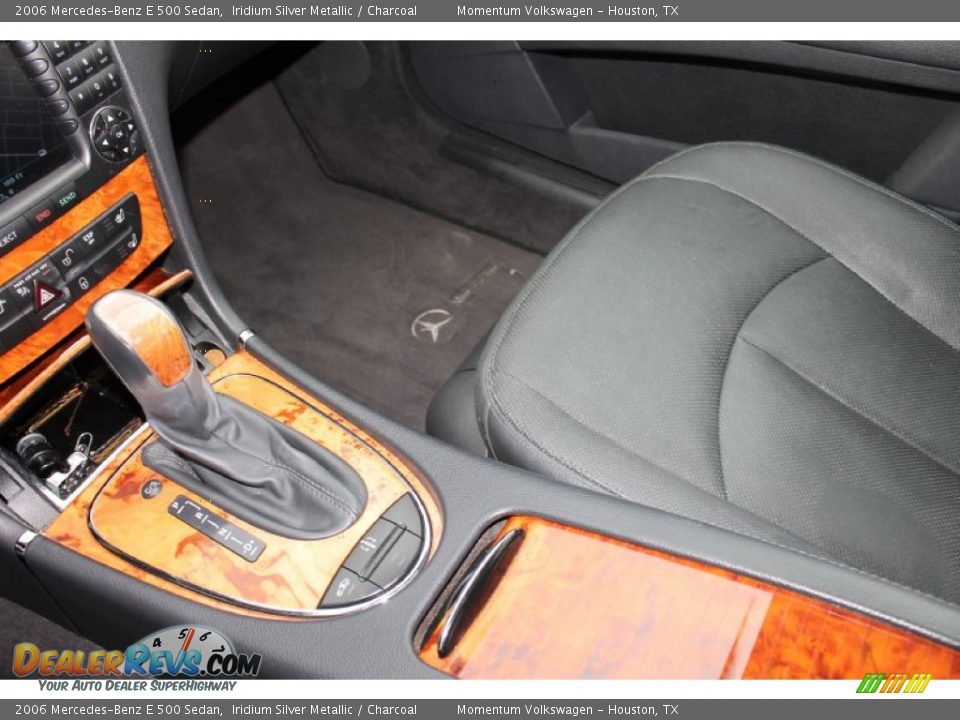 2006 Mercedes-Benz E 500 Sedan Iridium Silver Metallic / Charcoal Photo #16