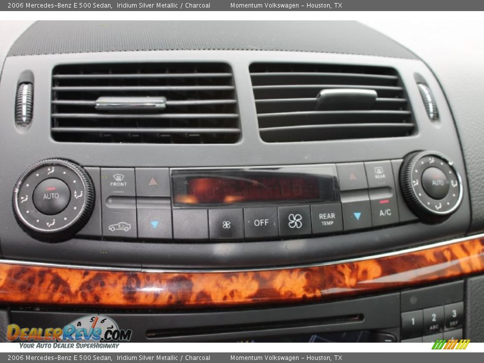 2006 Mercedes-Benz E 500 Sedan Iridium Silver Metallic / Charcoal Photo #20