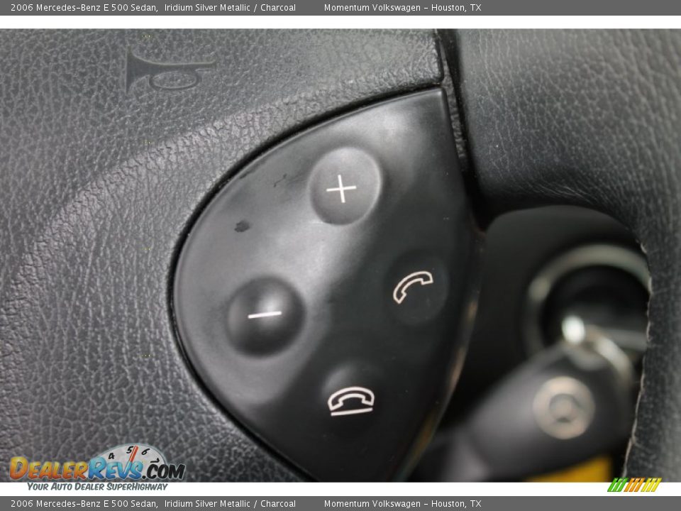 2006 Mercedes-Benz E 500 Sedan Iridium Silver Metallic / Charcoal Photo #28