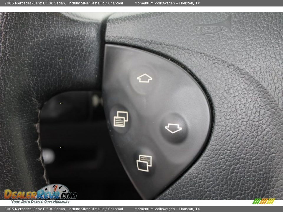 2006 Mercedes-Benz E 500 Sedan Iridium Silver Metallic / Charcoal Photo #29