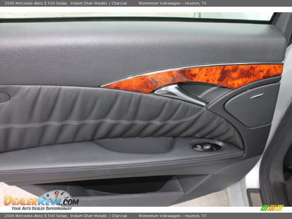 2006 Mercedes-Benz E 500 Sedan Iridium Silver Metallic / Charcoal Photo #31