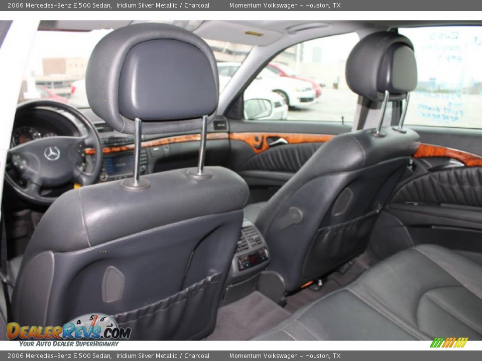 2006 Mercedes-Benz E 500 Sedan Iridium Silver Metallic / Charcoal Photo #32