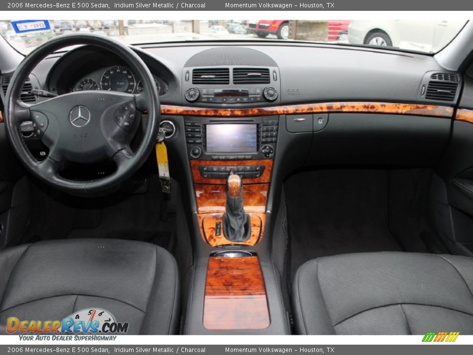 2006 Mercedes-Benz E 500 Sedan Iridium Silver Metallic / Charcoal Photo #34