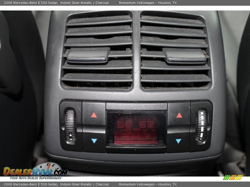 2006 Mercedes-Benz E 500 Sedan Iridium Silver Metallic / Charcoal Photo #36