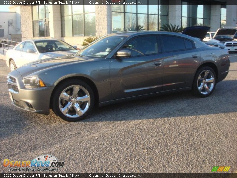 2012 Dodge Charger R/T Tungsten Metallic / Black Photo #3