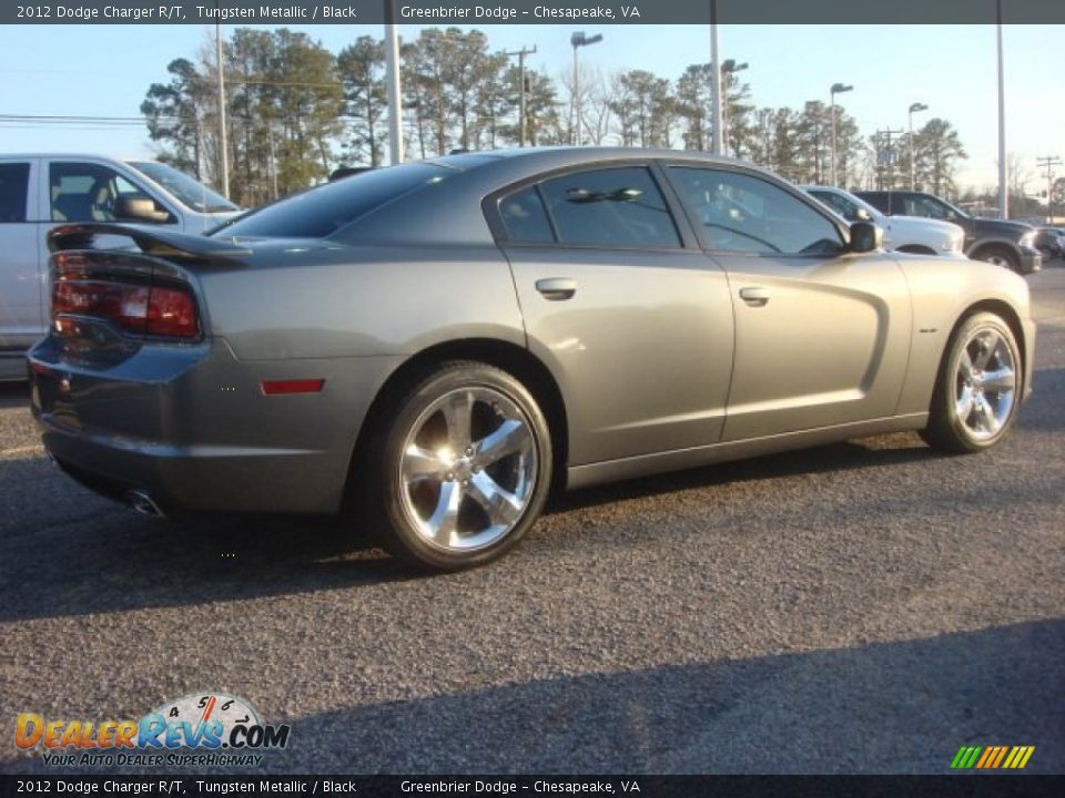 2012 Dodge Charger R/T Tungsten Metallic / Black Photo #4