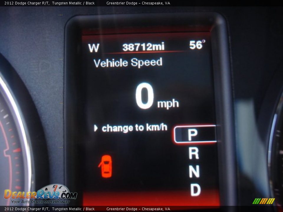 2012 Dodge Charger R/T Tungsten Metallic / Black Photo #16