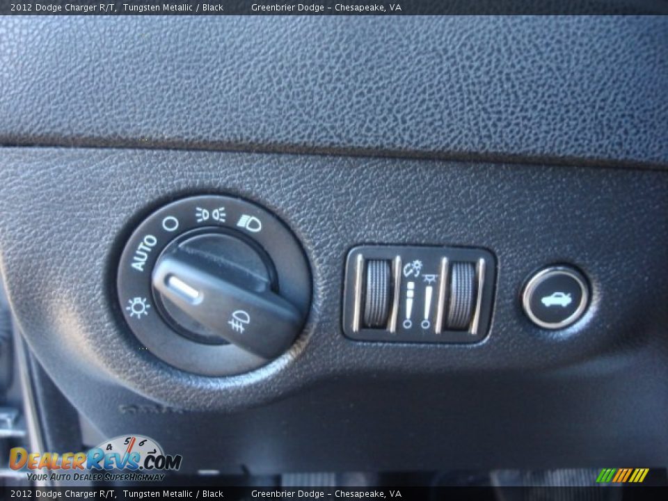 2012 Dodge Charger R/T Tungsten Metallic / Black Photo #24