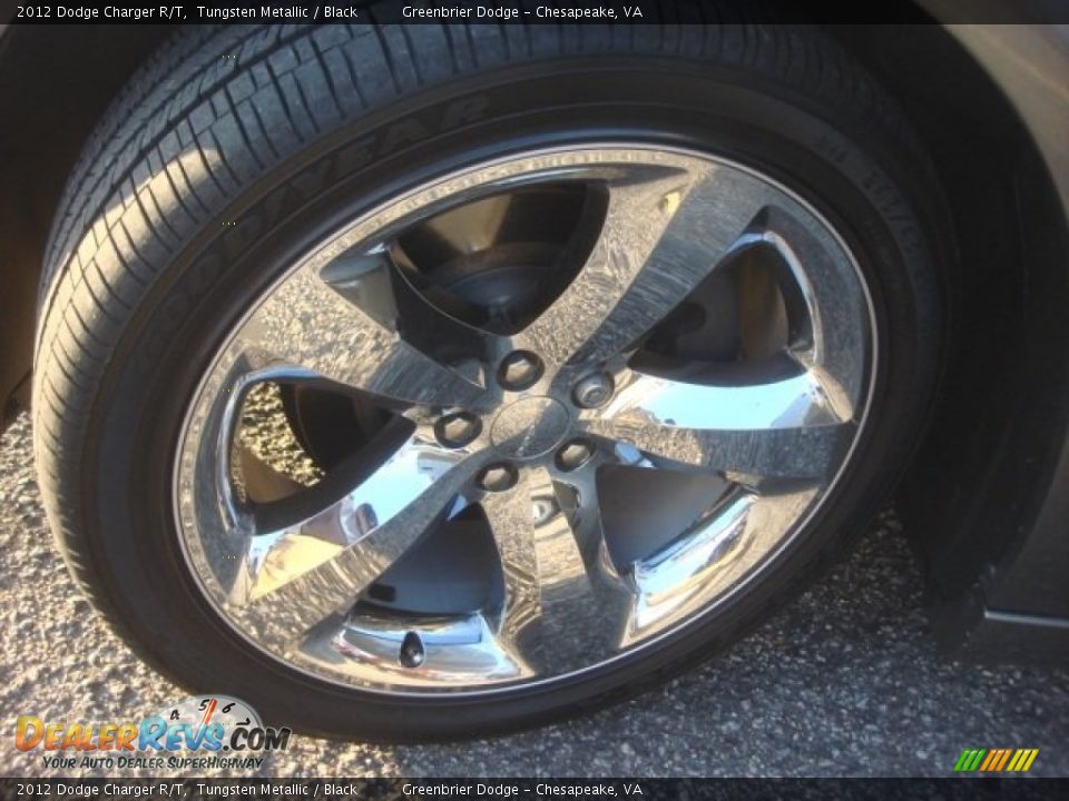2012 Dodge Charger R/T Tungsten Metallic / Black Photo #25