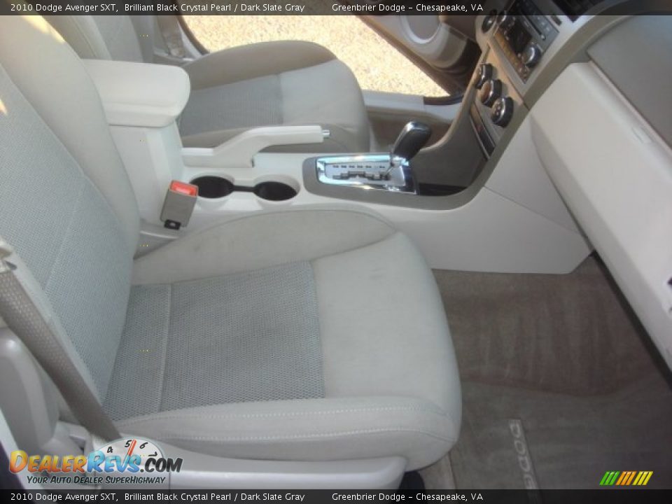2010 Dodge Avenger SXT Brilliant Black Crystal Pearl / Dark Slate Gray Photo #11