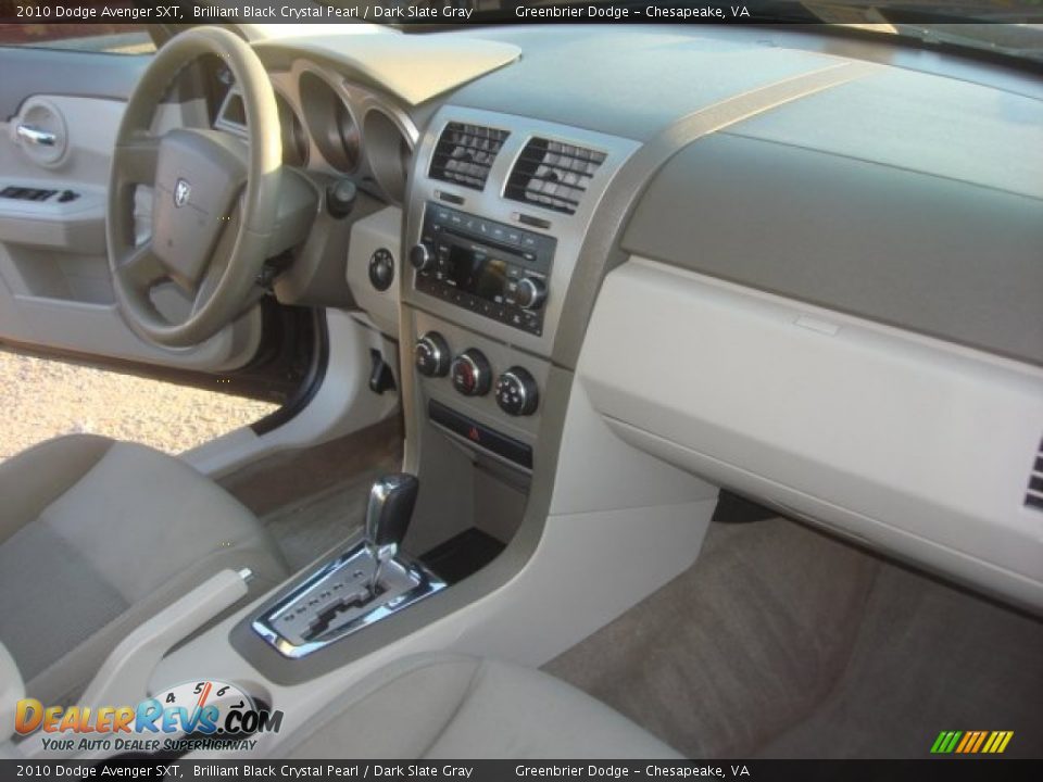 2010 Dodge Avenger SXT Brilliant Black Crystal Pearl / Dark Slate Gray Photo #12