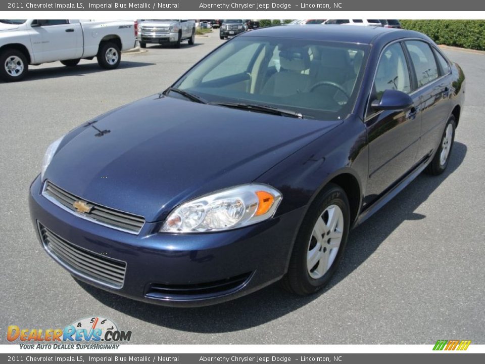 2011 Chevrolet Impala LS Imperial Blue Metallic / Neutral Photo #1