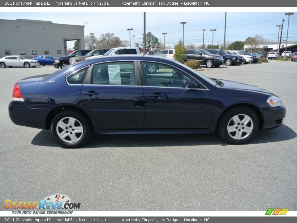 2011 Chevrolet Impala LS Imperial Blue Metallic / Neutral Photo #6