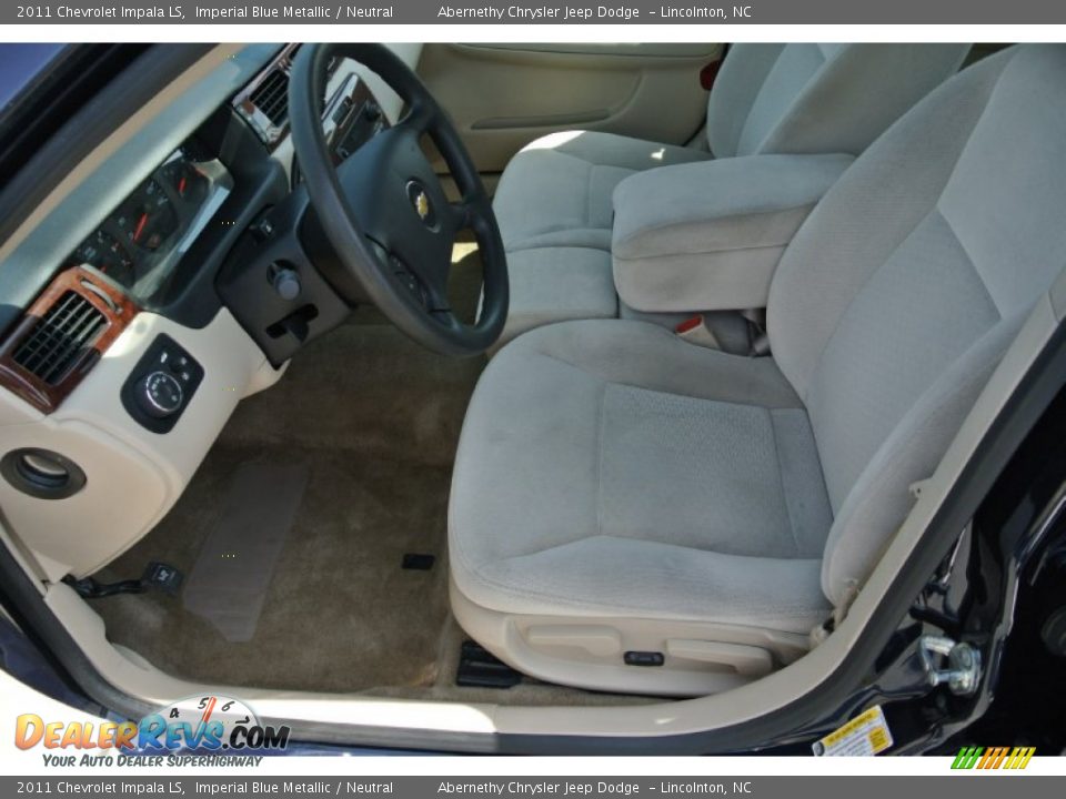 2011 Chevrolet Impala LS Imperial Blue Metallic / Neutral Photo #8