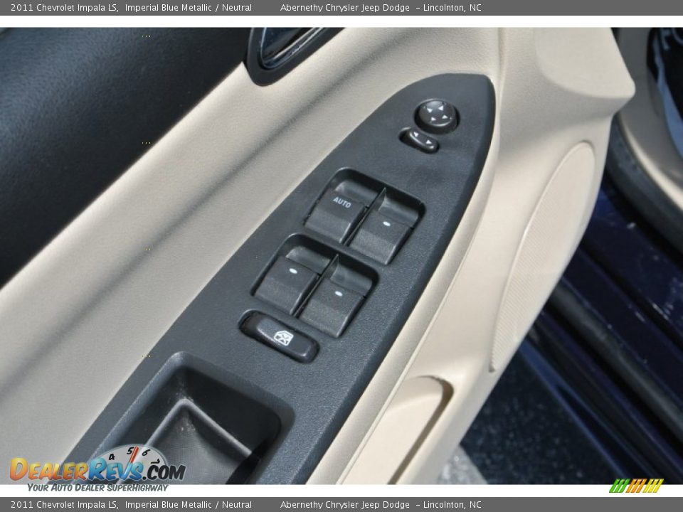 2011 Chevrolet Impala LS Imperial Blue Metallic / Neutral Photo #11