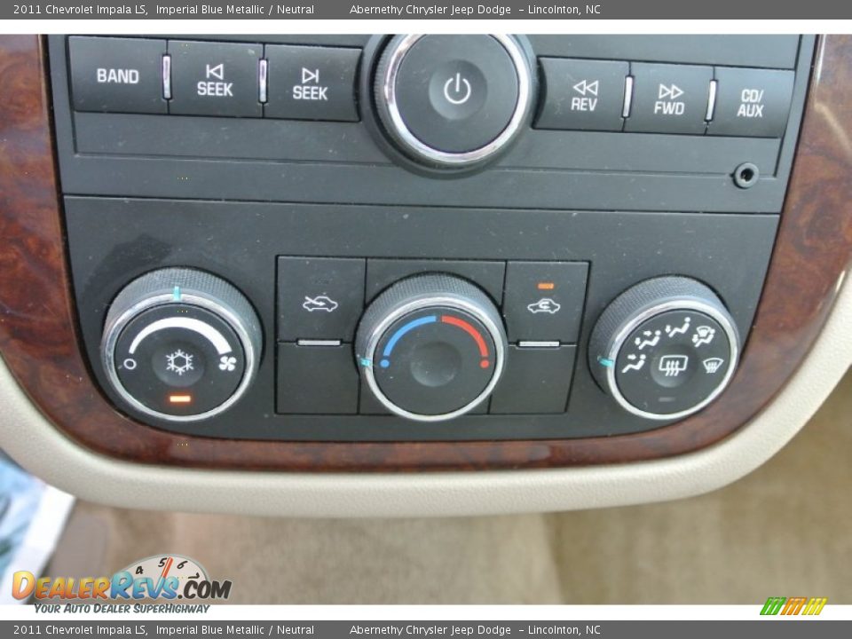 2011 Chevrolet Impala LS Imperial Blue Metallic / Neutral Photo #12