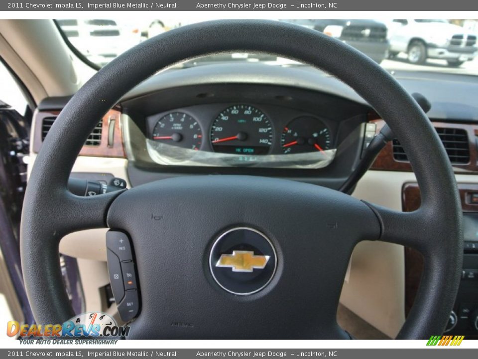 2011 Chevrolet Impala LS Imperial Blue Metallic / Neutral Photo #14