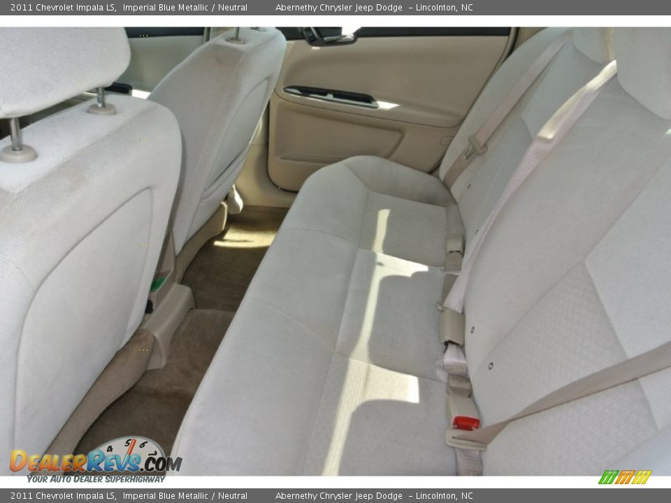 2011 Chevrolet Impala LS Imperial Blue Metallic / Neutral Photo #16