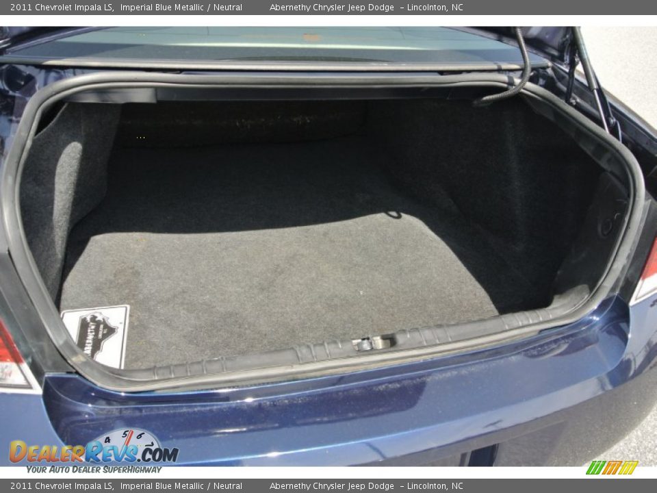 2011 Chevrolet Impala LS Imperial Blue Metallic / Neutral Photo #17