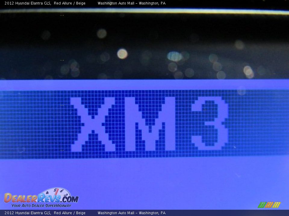 2012 Hyundai Elantra GLS Red Allure / Beige Photo #14