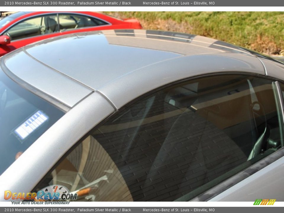 2010 Mercedes-Benz SLK 300 Roadster Palladium Silver Metallic / Black Photo #5