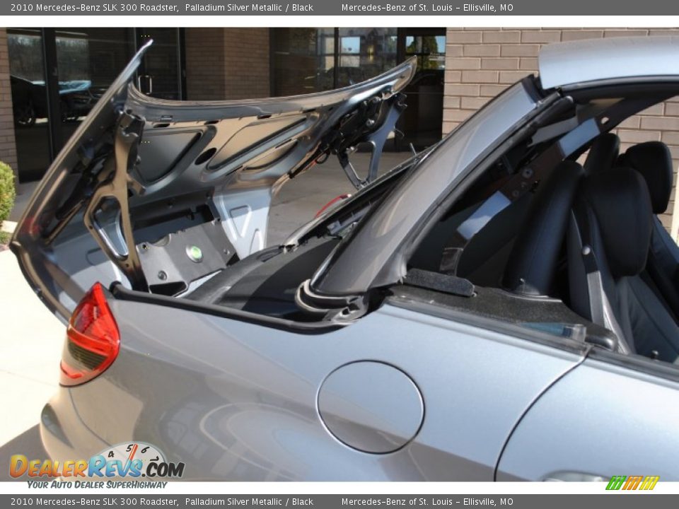 2010 Mercedes-Benz SLK 300 Roadster Palladium Silver Metallic / Black Photo #6