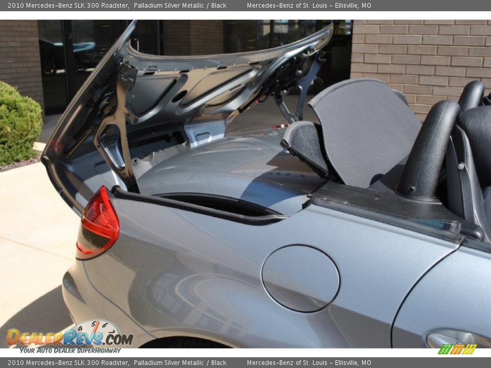 2010 Mercedes-Benz SLK 300 Roadster Palladium Silver Metallic / Black Photo #8