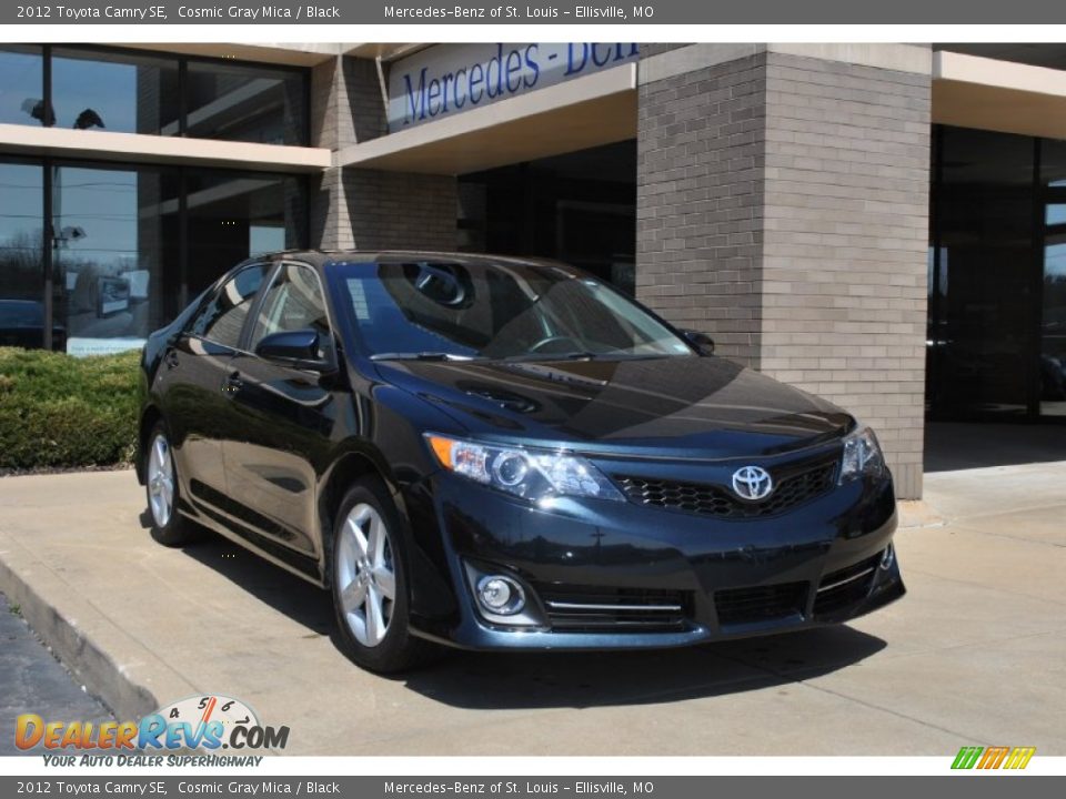 2012 Toyota Camry SE Cosmic Gray Mica / Black Photo #1