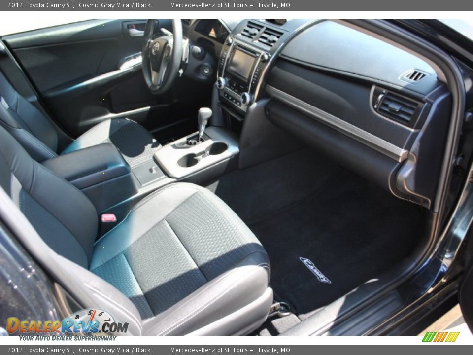 2012 Toyota Camry SE Cosmic Gray Mica / Black Photo #5
