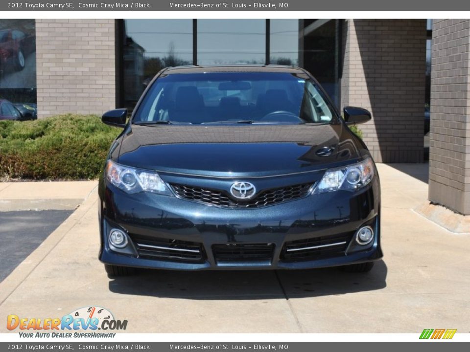 2012 Toyota Camry SE Cosmic Gray Mica / Black Photo #7