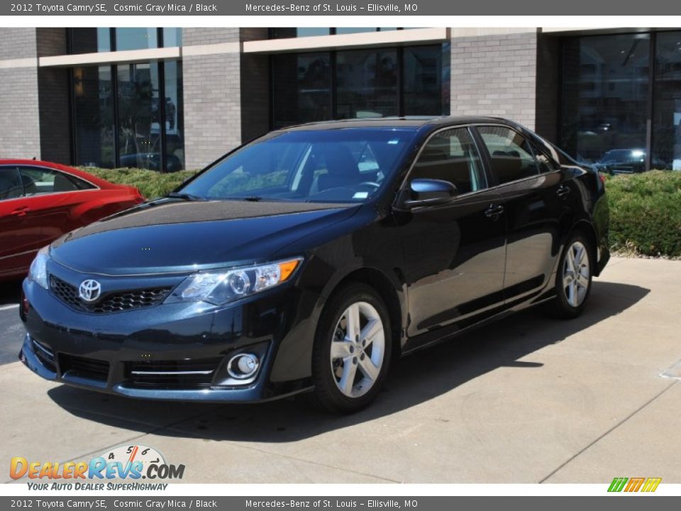 2012 Toyota Camry SE Cosmic Gray Mica / Black Photo #8