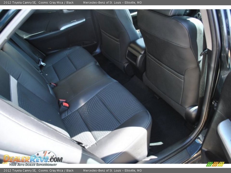 2012 Toyota Camry SE Cosmic Gray Mica / Black Photo #10