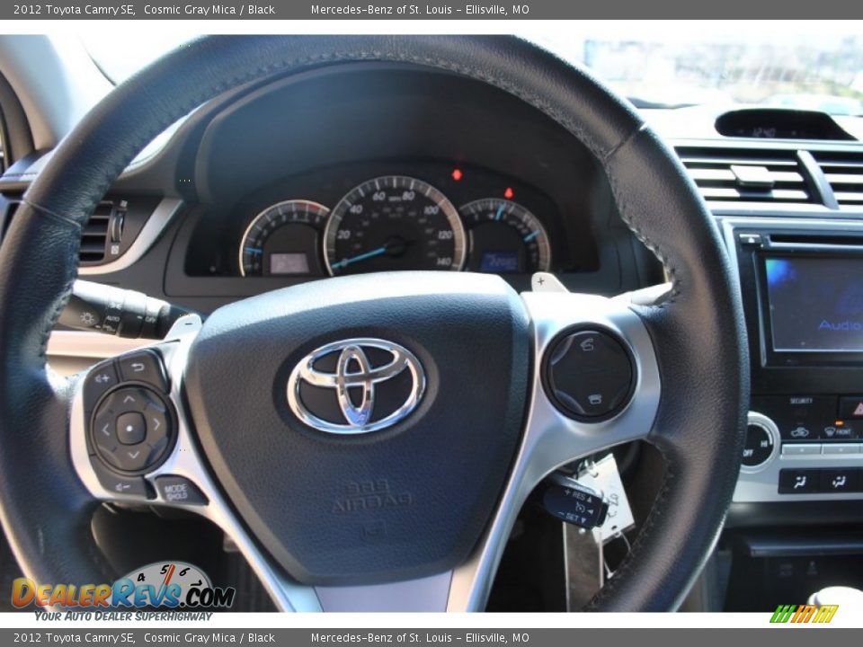 2012 Toyota Camry SE Cosmic Gray Mica / Black Photo #12
