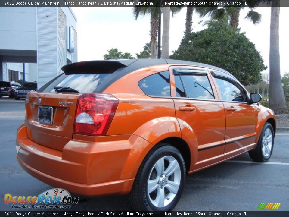 Mango Tango Pearl 2011 Dodge Caliber Mainstreet Photo #7