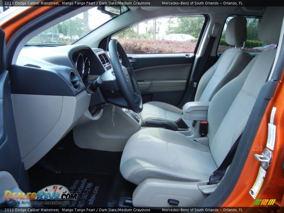 Dark Slate/Medium Graystone Interior - 2011 Dodge Caliber Mainstreet Photo #11