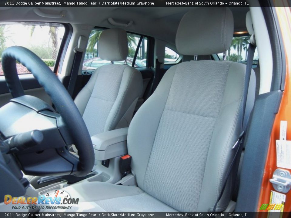 Front Seat of 2011 Dodge Caliber Mainstreet Photo #12