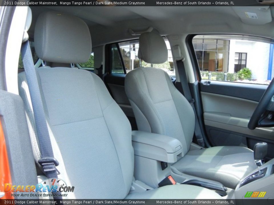 2011 Dodge Caliber Mainstreet Mango Tango Pearl / Dark Slate/Medium Graystone Photo #17